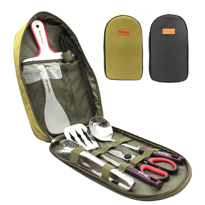 Travel Utensil Organizer Set