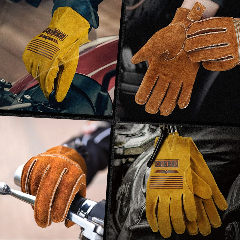 Tough Grip Leather Quality Work Gloves