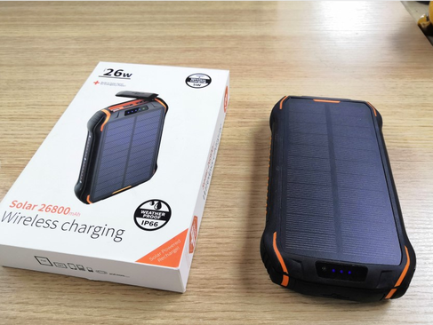 26800mah Wireless Solar Charger USB power bank