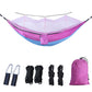 1-2 Person Portable Outdoor Camping Hammock with Mosquito Net