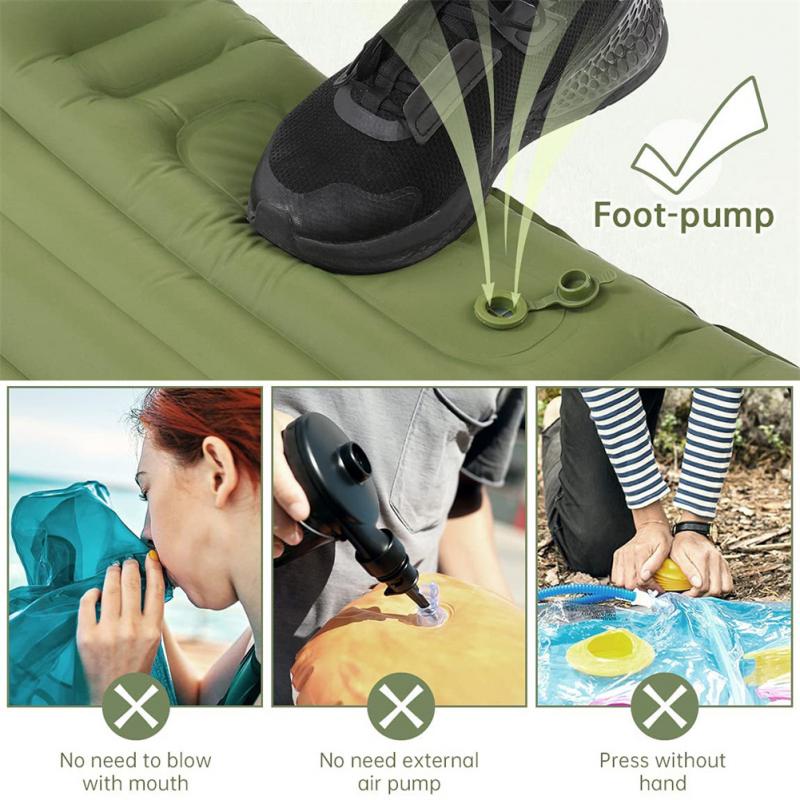 Inflatable Outdoor Bed or Travel Pumps